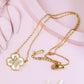 Necklace Flower Heart