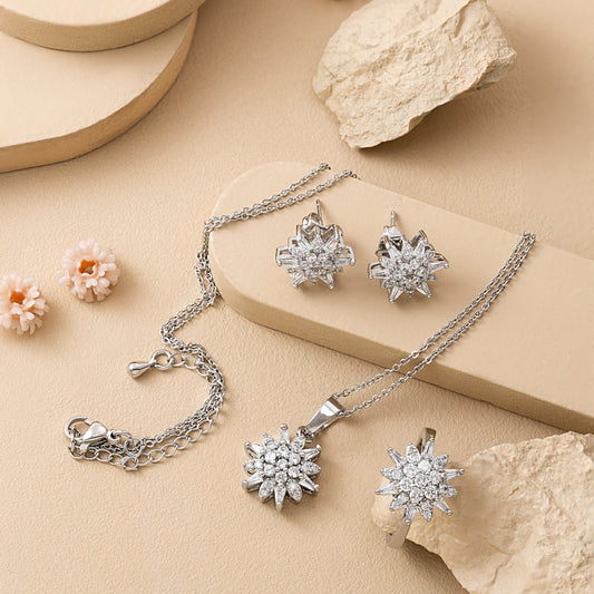 Hexagon Set with Ring