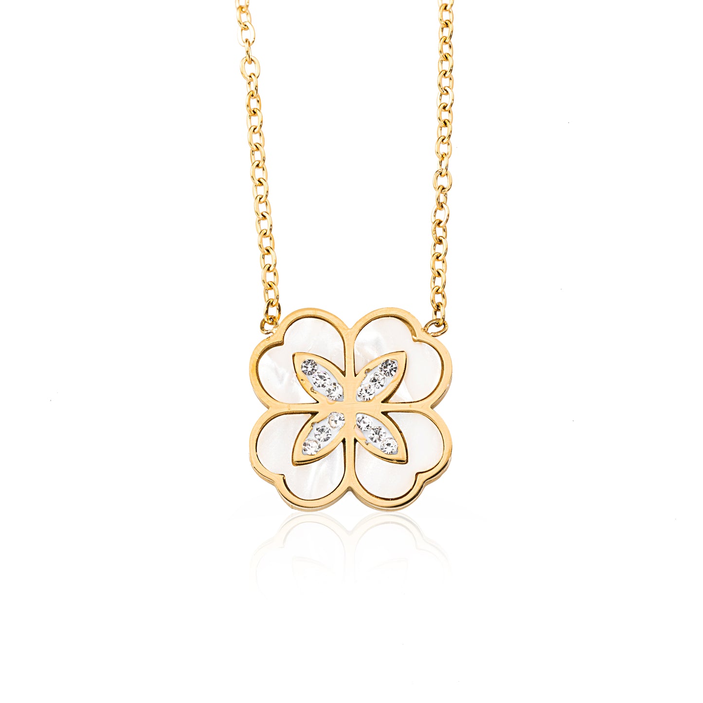 Necklace Flower Heart