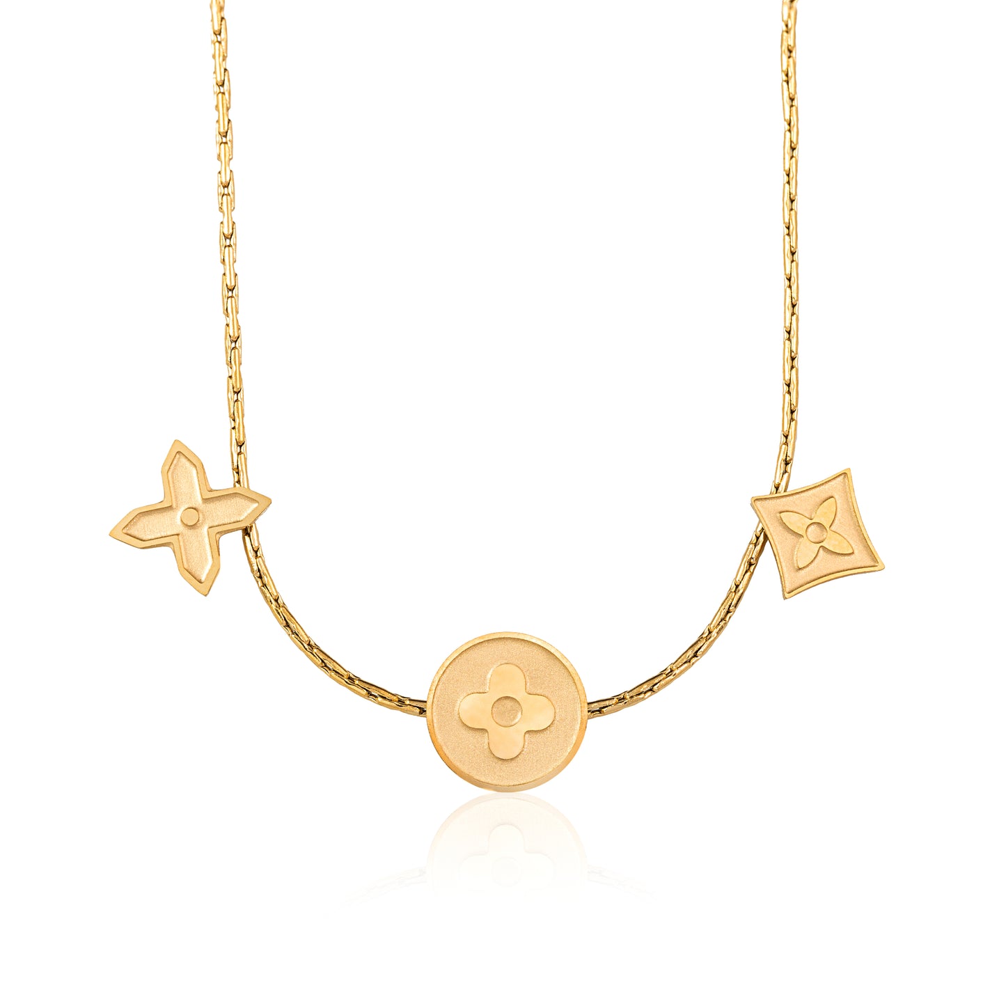 Necklace Round Star