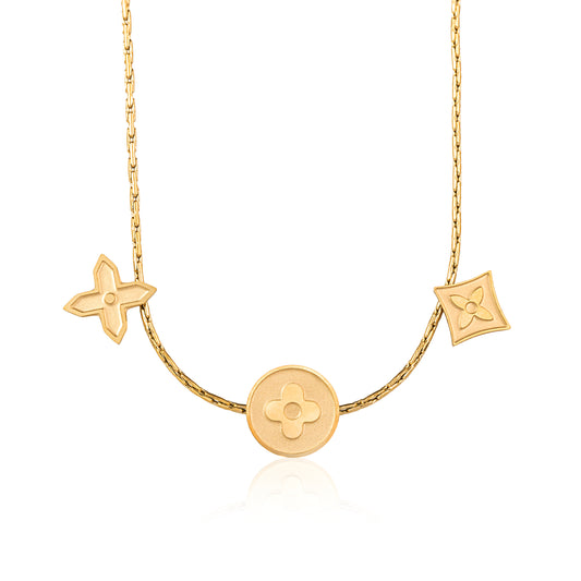 Necklace Round Star