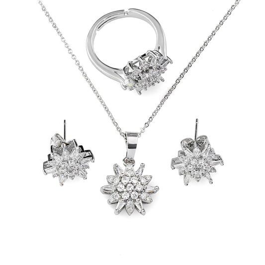 Hexagon Set with Ring